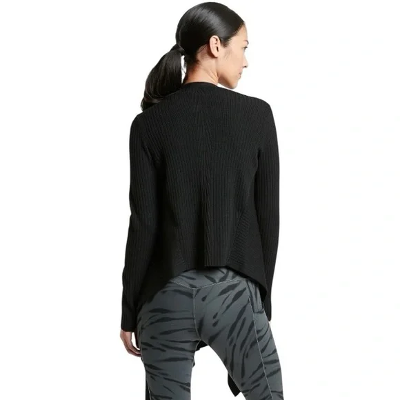 Athleta Solstice Wrap Sweater size L 599656 - Picture 4 of 12